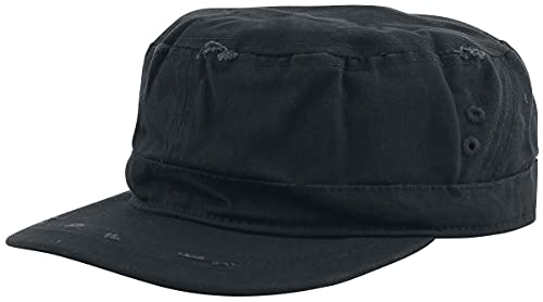 Black Premium by EMP Unisex Schwarze Vintage Army Cap Standard von Black Premium by EMP