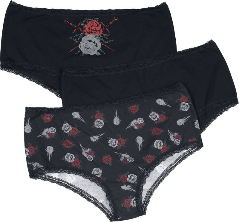 Black Premium by EMP Wäsche-Set - S bis XXL - für Damen - Größe XXL - schwarz von Black Premium by EMP