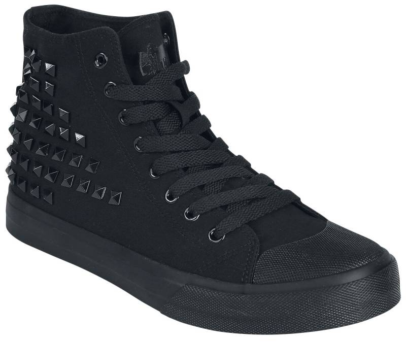Black Premium by EMP Walk The Line Sneaker high schwarz in EU45 von Black Premium by EMP