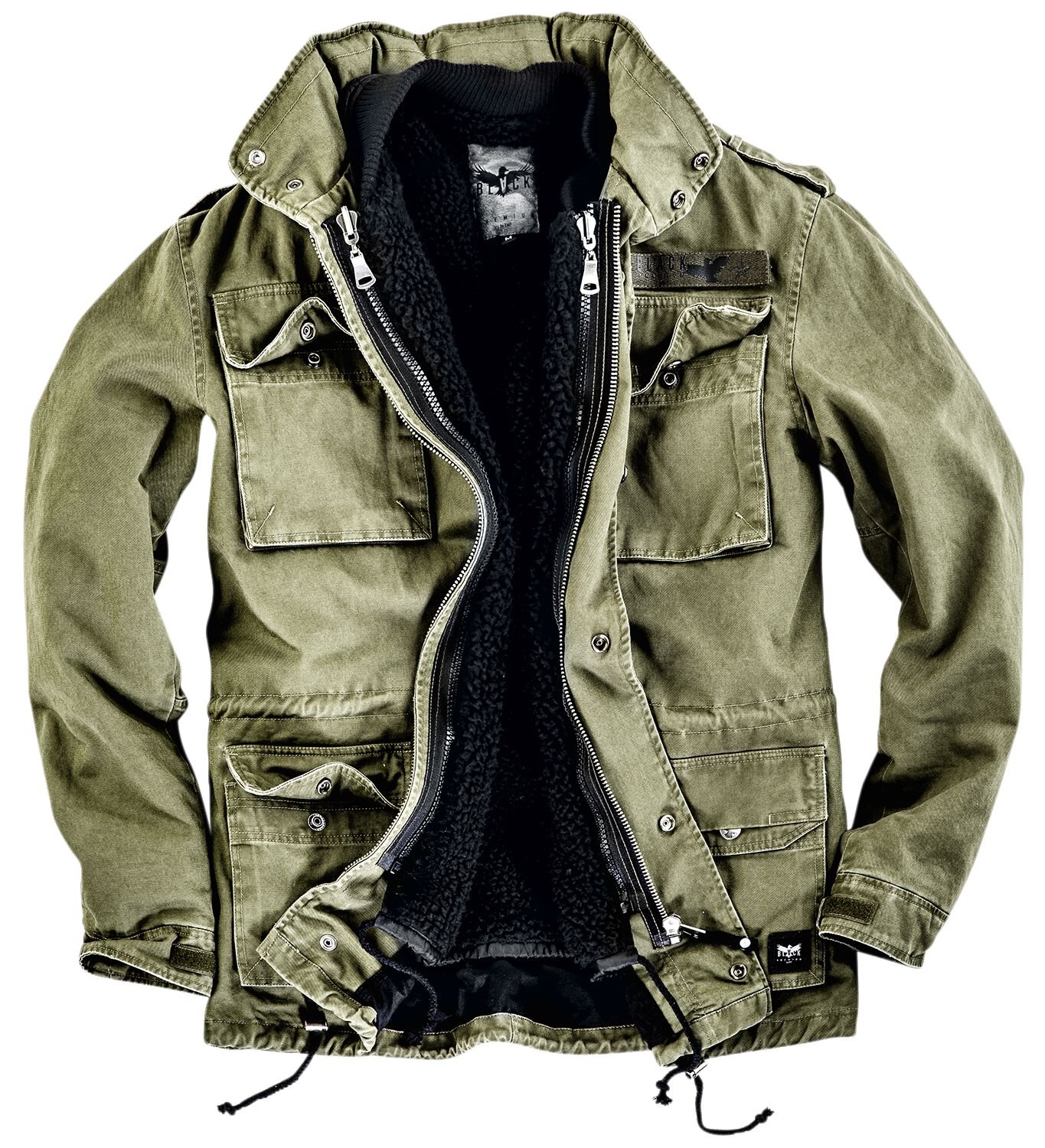 Black Premium by EMP Winterjacke - Army Field Jacket - S bis 7XL - für Männer - Größe L - oliv von Black Premium by EMP