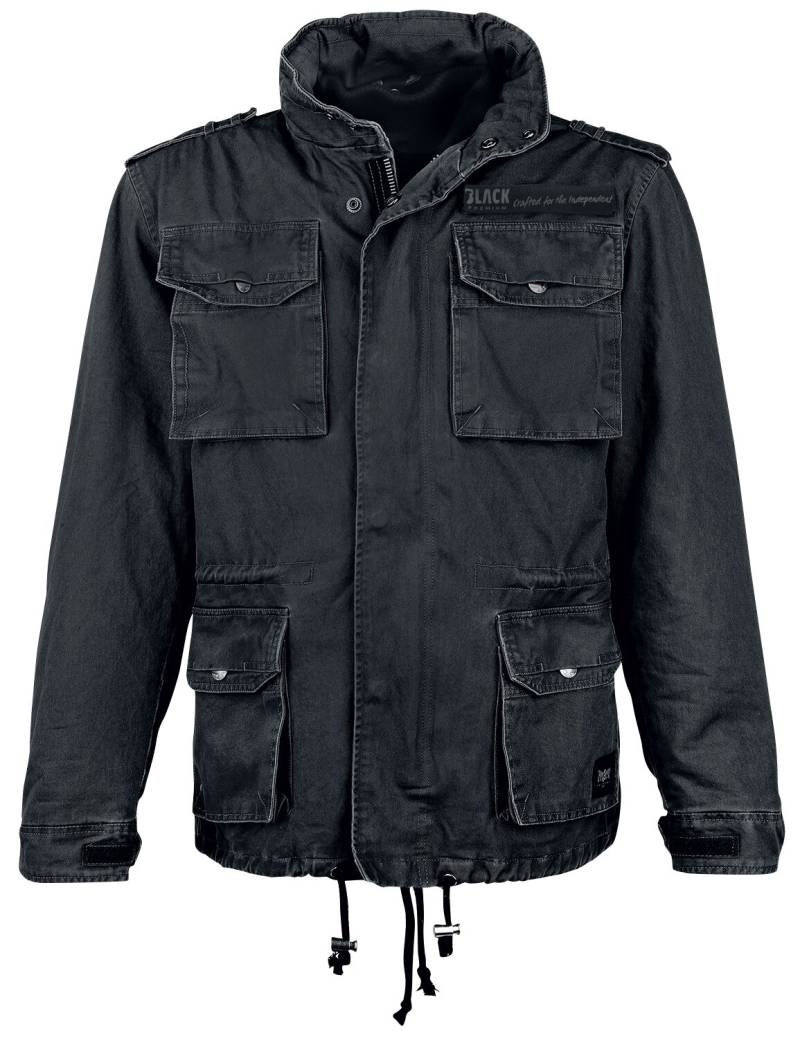 Black Premium by EMP Winterjacke - Army Field Jacket - S bis 7XL - für Männer - Größe M - schwarz von Black Premium by EMP