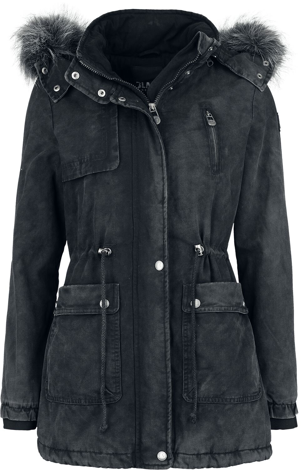 Black Premium by EMP Winterjacke - Ladies Field Jacket - S bis XXL - für Damen - Größe XL - dunkelgrau von Black Premium by EMP
