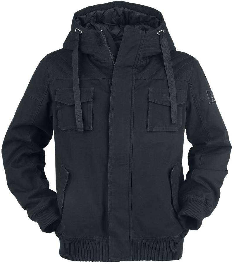 Black Premium by EMP Winterjacke - The Warrior's Code - M bis 5XL - für Männer - Größe L - schwarz von Black Premium by EMP
