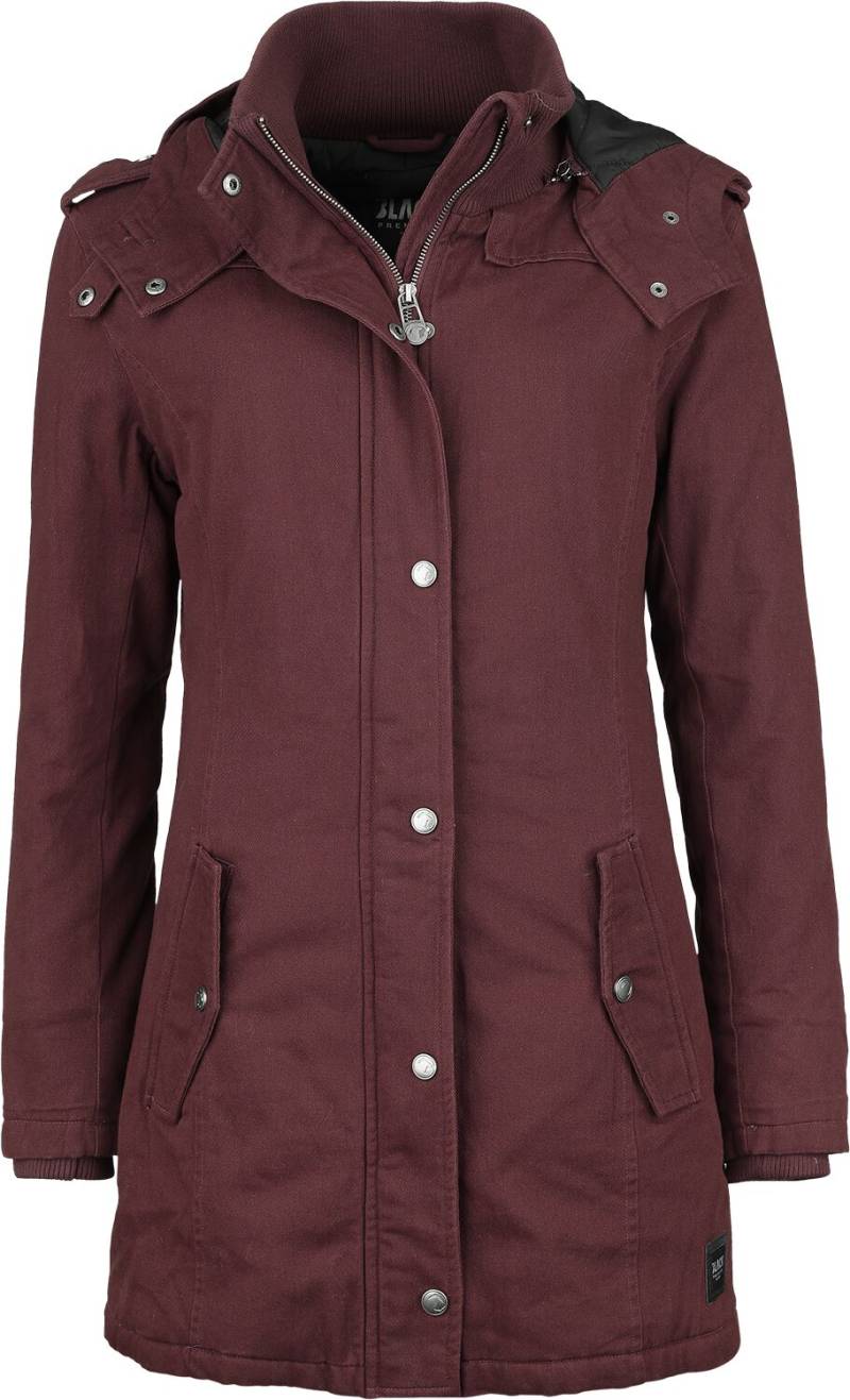 Black Premium by EMP Winterjacke - Winter Jacket - S bis L - für Damen - Größe M - bordeaux von Black Premium by EMP