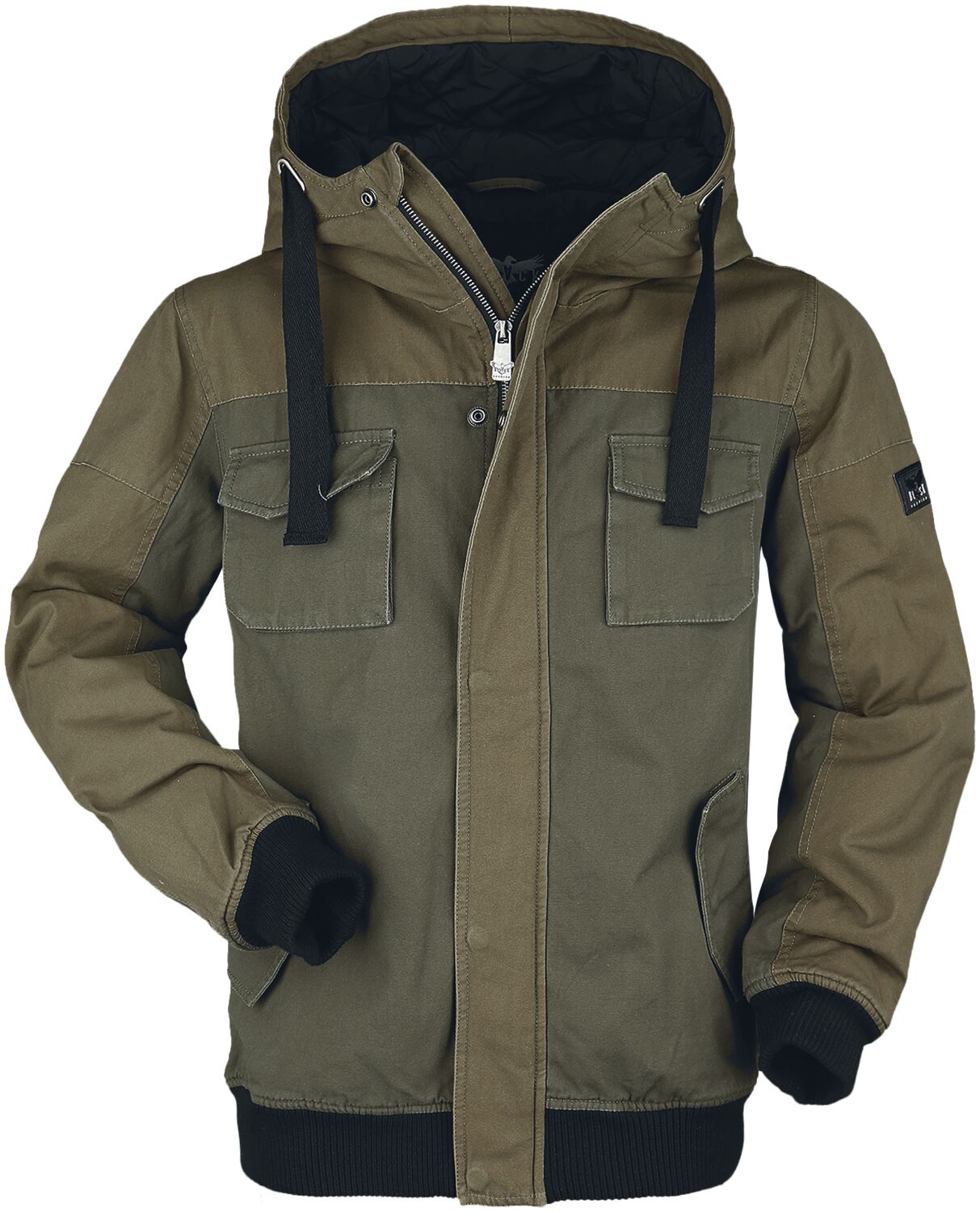 Black Premium by EMP Winterjacke - Winterjacke in oliv mit Taschen - S bis 5XL - für Männer - Größe 5XL - oliv Black Premium by EMP Winterjacke - Winterjacke in oliv mit Taschen - S bis 5XL - für Männer - Größe 5XL - oliv von Black Premium by EMP