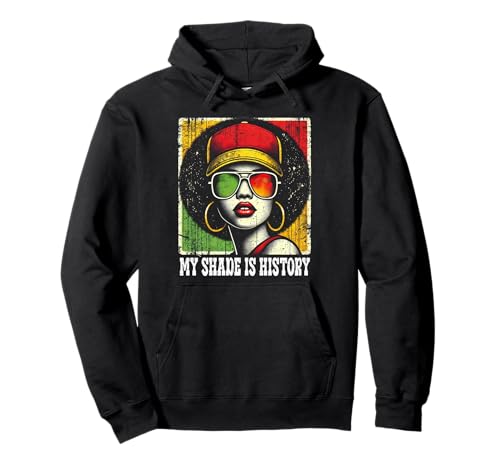 Black Queen Afro Woman Mein Schatten ist Geschichte Melanin Pride Pullover Hoodie Black Queen Afro Woman Mein Schatten ist Geschichte Melanin Pride Pullover Hoodie von Black Pride Melanin Apparel.USA