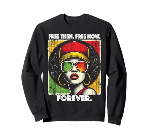 Kostenlos Dann Jetzt kostenlos Forever African Queen Afro Heritage Damen Sweatshirt Kostenlos Dann Jetzt kostenlos Forever African Queen Afro Heritage Damen Sweatshirt von Black Pride Melanin Apparel.USA
