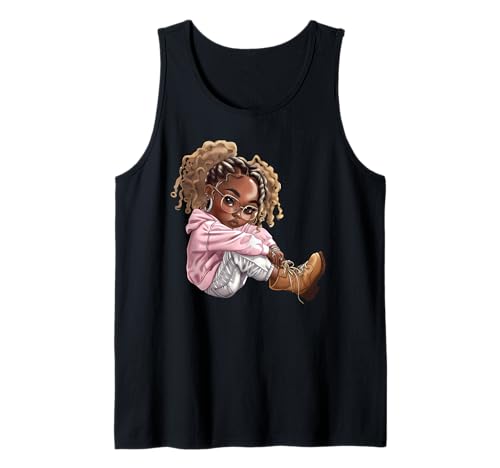 Schwarze Geschichtskönigin Melanin Sistas, Damen, lockige Afroamerikanerin Tank Top von Black Queen Melanin Sistas Women Curly Duron B