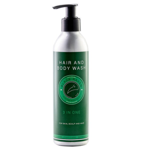 Black Raven Hair & Body Shampoo 1000 ml Black Raven Hair & Body Shampoo 1000 ml von Black Raven