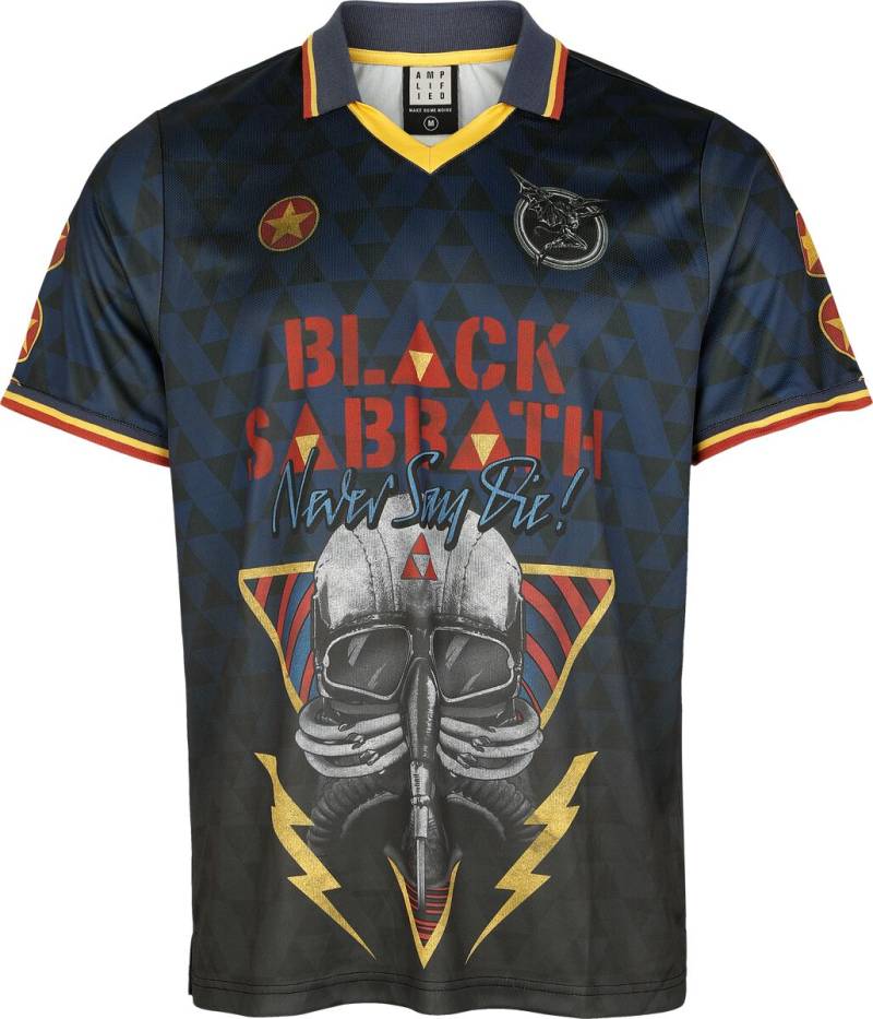 Black Sabbath Amplified Collection - Never Say Die Rock FC Trikot multicolor in XXL von Black Sabbath