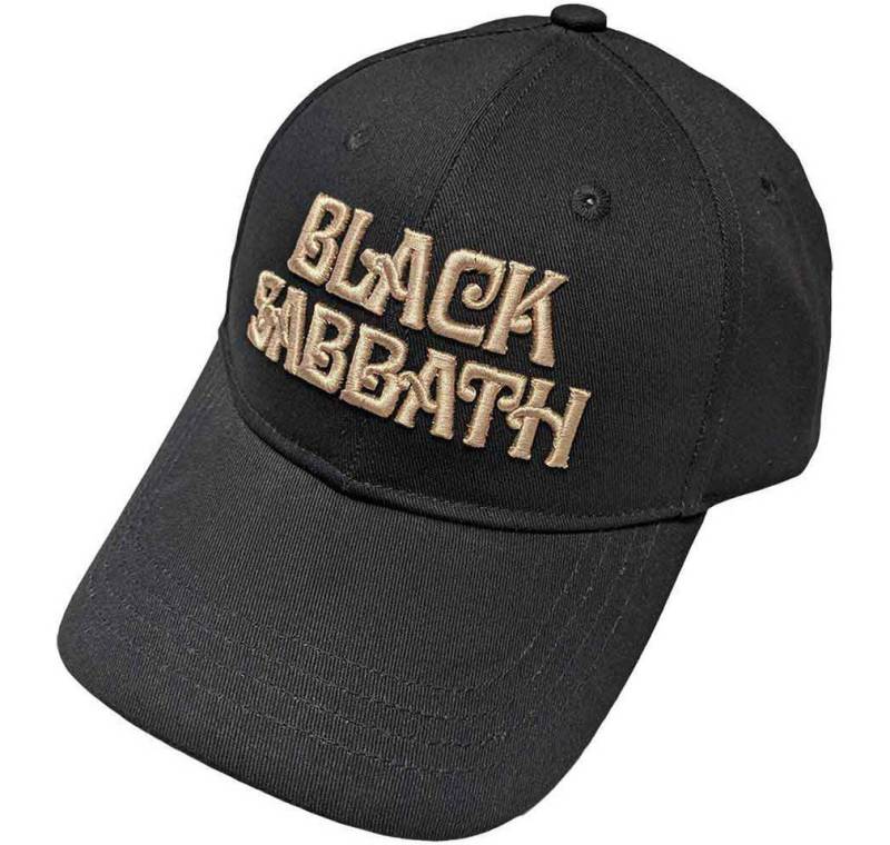 Black Sabbath Baseball Cap Text Logo von Black Sabbath