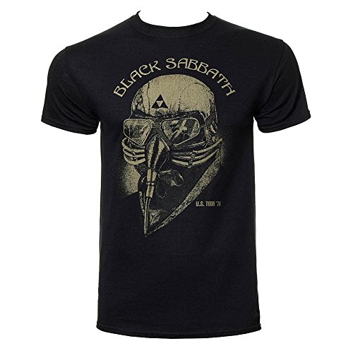 Black Sabbath Herren T-Shirt schwarz schwarz Gr. M, schwarz von Black Sabbath