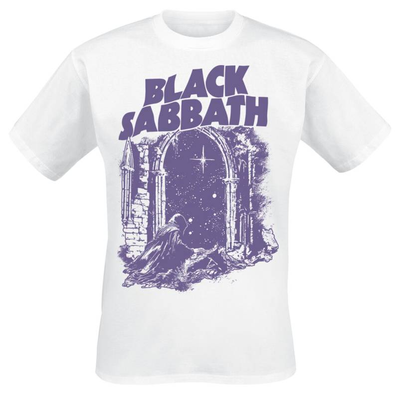 Black Sabbath Into The Void T-Shirt weiß in XL von Black Sabbath