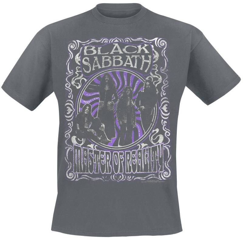Black Sabbath Master Of Reality Vintage T-Shirt charcoal in L von Black Sabbath