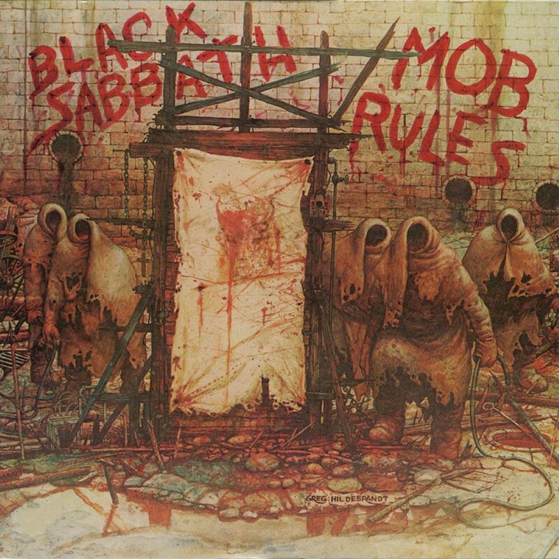 Black Sabbath Mob rules LP multicolor von Black Sabbath