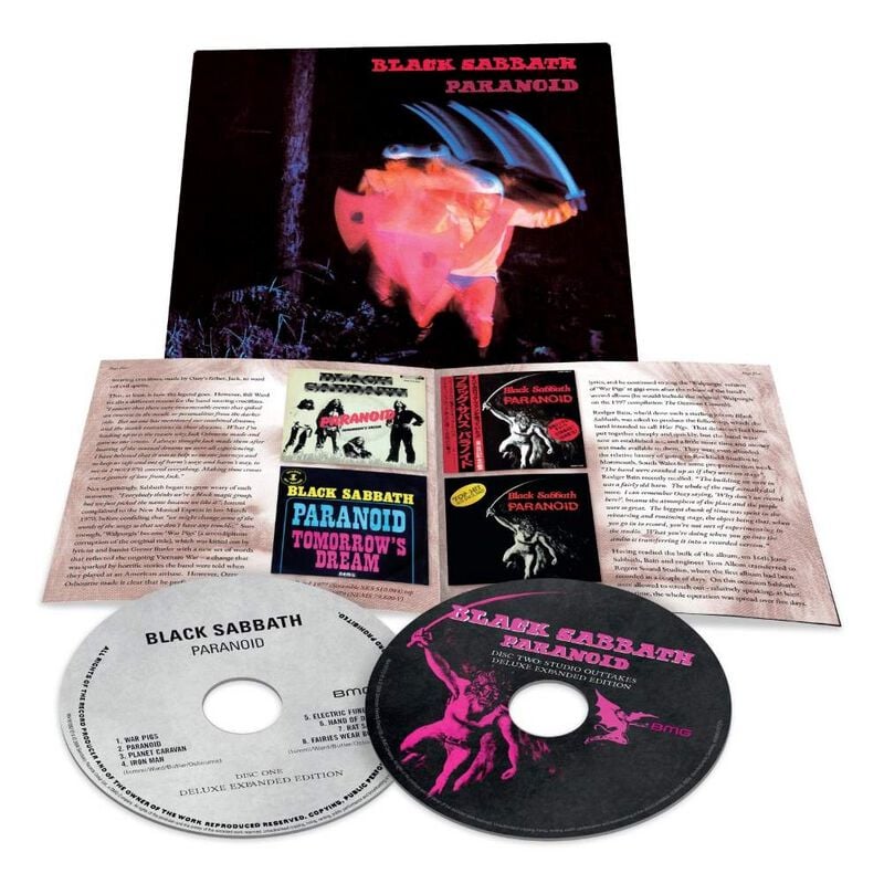 Black Sabbath Paranoid CD multicolor von Black Sabbath