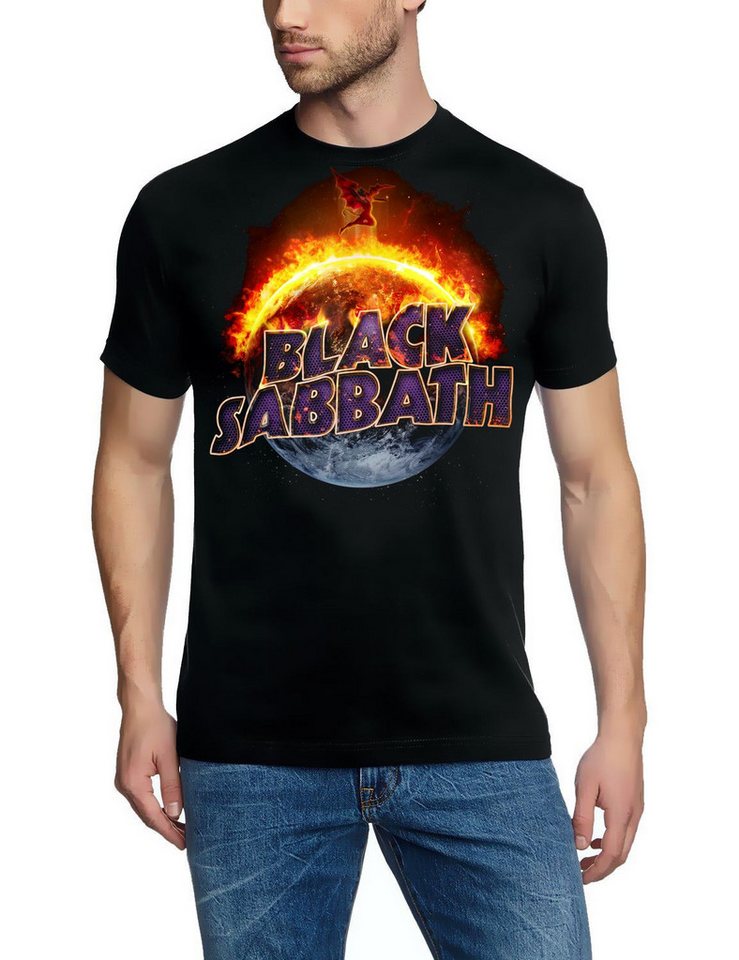 Black Sabbath Print-Shirt BLACK SABBATH T-SHIRT schwarz THE END Herren von Black Sabbath