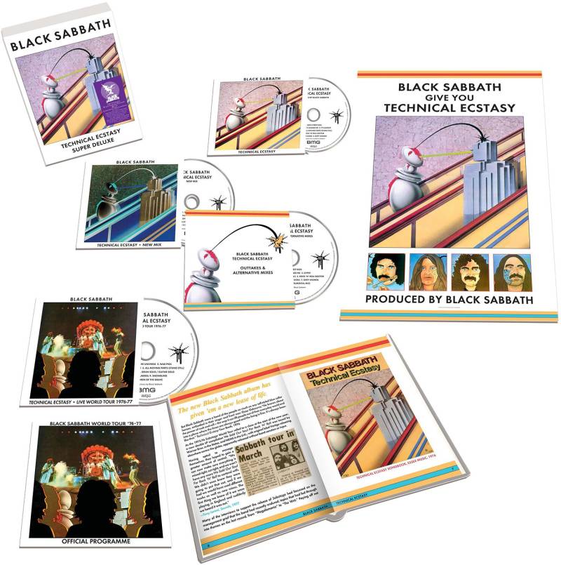Black Sabbath Technical ecstasy CD multicolor von Black Sabbath