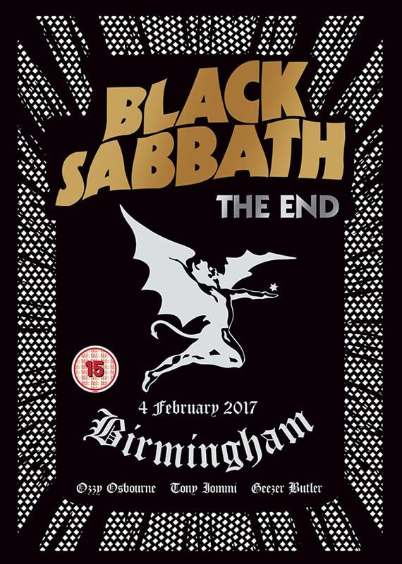 Black Sabbath The end (Live in Birmingham) DVD multicolor von Black Sabbath