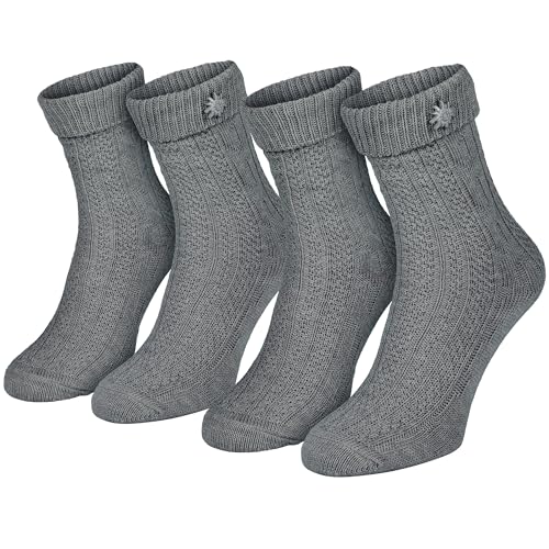 Black Snake® 2 Paar Trachtensocken Damen und Herren Schoppersocken Trachtenstrümpfe von Black Snake