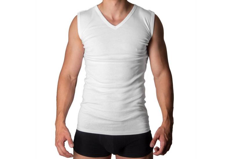 Black Snake Achselhemd Leichtes, atmungsaktives Herren Shirt im 2er Pack für Alltag & Sport (2-St) Feinripp Unterhemd Set ohne Seitennähte von Black Snake