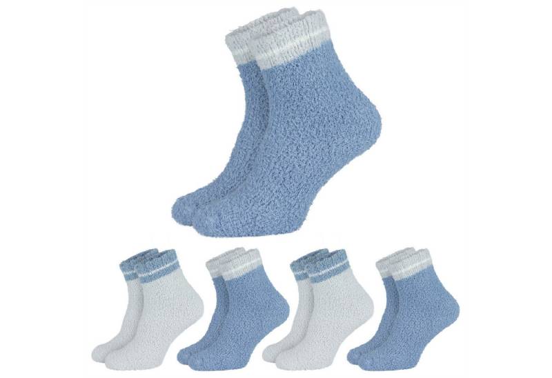 Black Snake Kuschelsocken 4 Paar weiche Damen Strümpfe warm Haussocken geeignet kalter Winter Hautfreundlich atmungsaktiv tragbar beim Yoga und Alltag von Black Snake