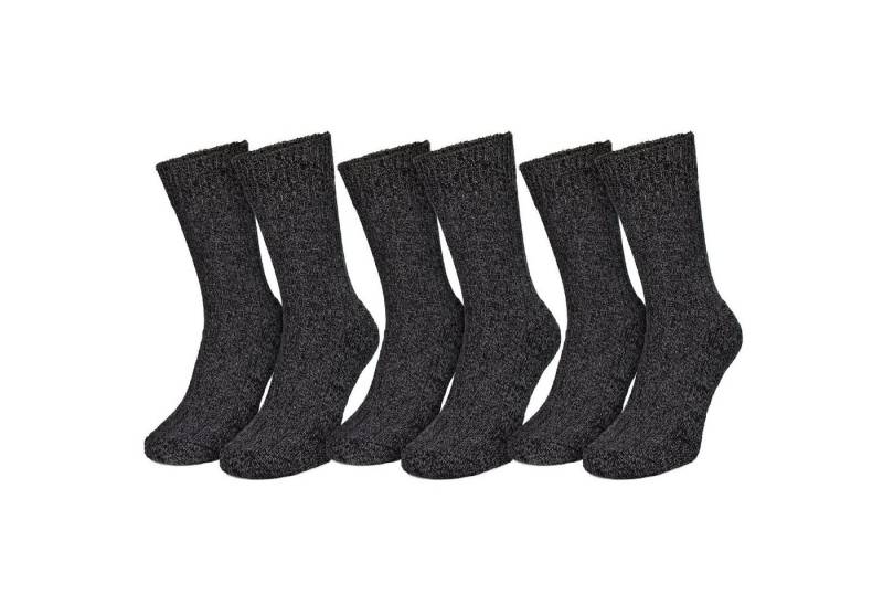 Black Snake Norwegersocken warme Wollstrümpfe im Norweger Style Unisex (3-Paar) von Black Snake