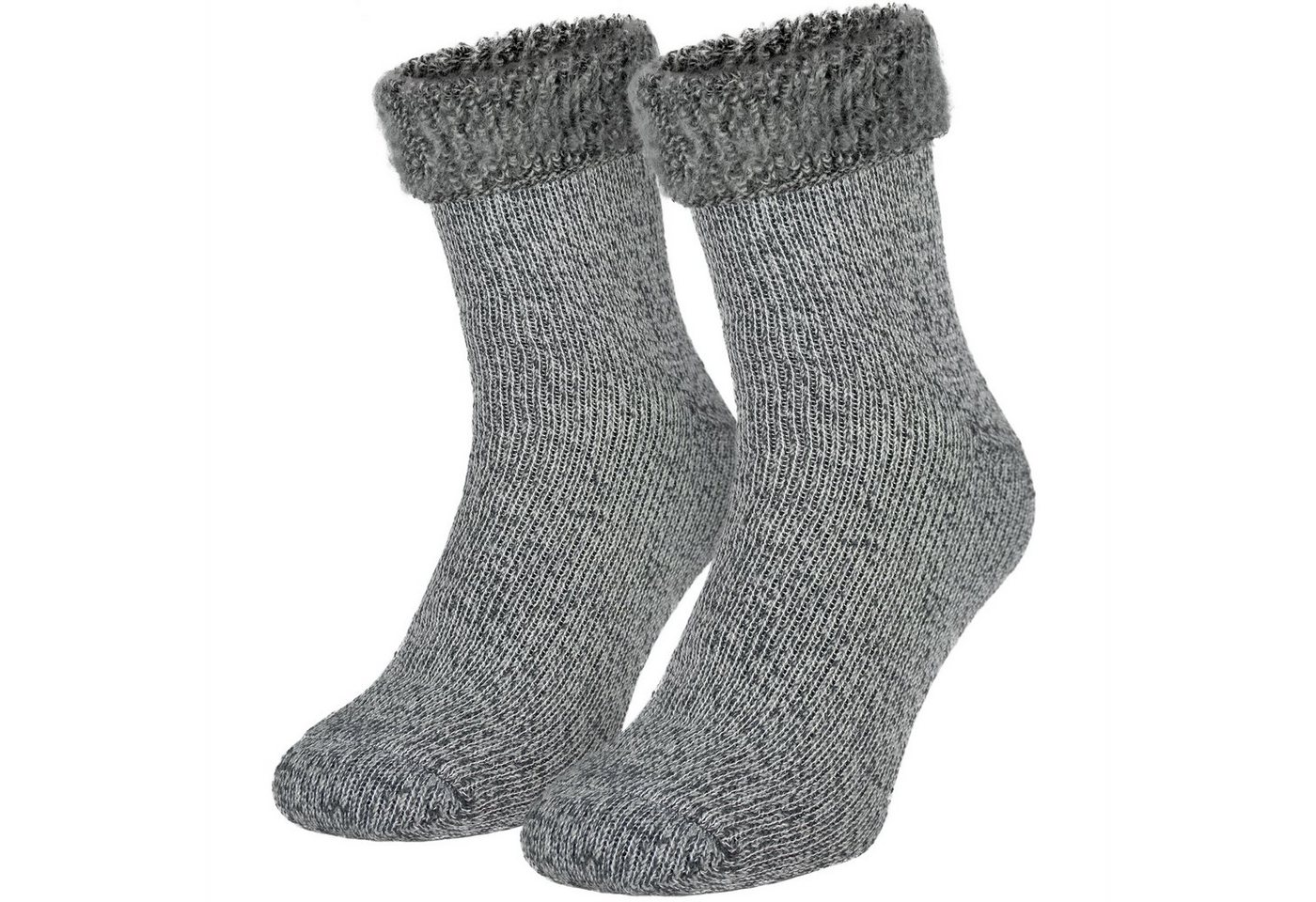 Black Snake Thermosocken Flauschige Herren OneSize Kuschelsocken (1-Paar) von Black Snake