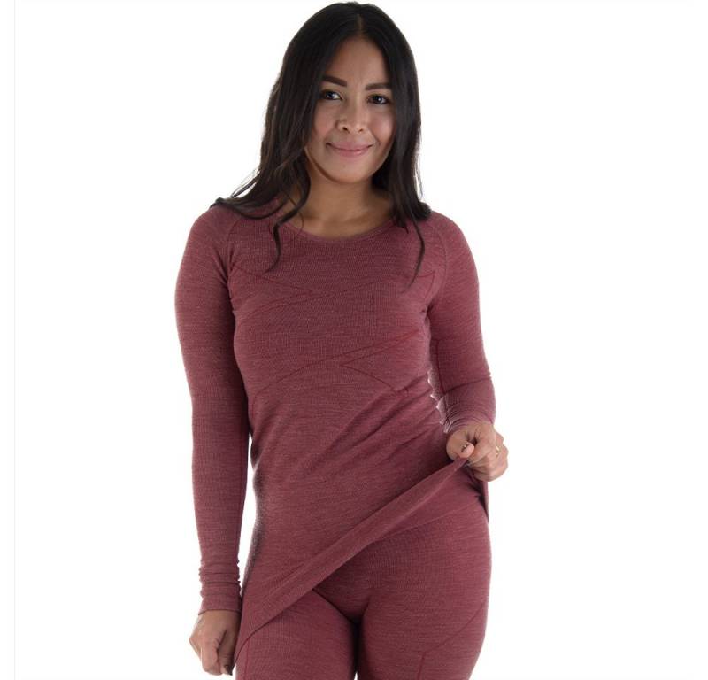 Black Snake Thermounterhemd Atmungsaktives Merino Thermo-Oberteil für Frauen – für Outdoor-Sport Funktionsunterhemd von Black Snake