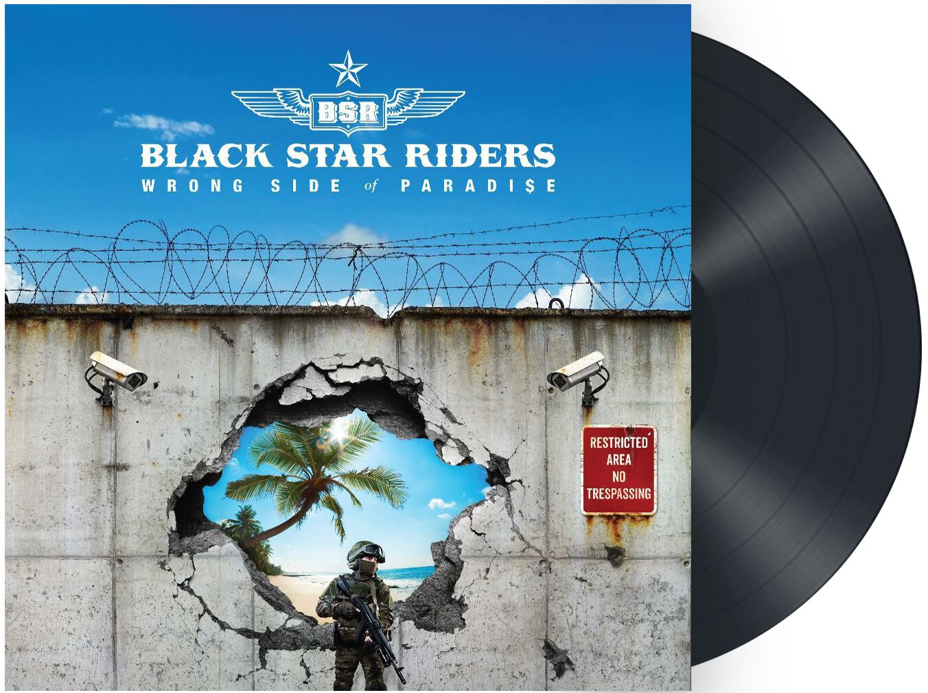Black Star Riders Wrong side of paradise LP schwarz von Black Star Riders