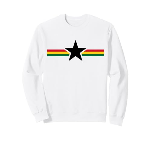 Ghana Black Star Für Männer, Frauen & Kinder Ghanaische Flagge Ghana Sweatshirt von Black Stars Shirts