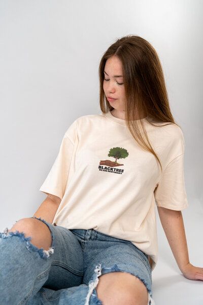 Black Tree Healing T - Unisex - Oversize - 260g/sm - Premium Qualität von Black Tree