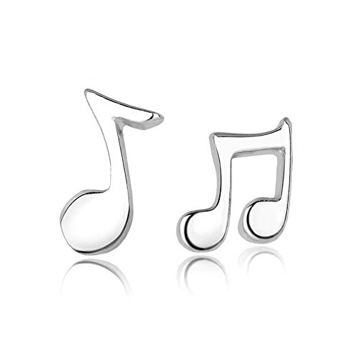 BlackAmazement 2er Set Ohrstecker versilbert Noten Musik silber Damen BlackAmazement 2er Set Ohrstecker versilbert Noten Musik silber Damen von BlackAmazement
