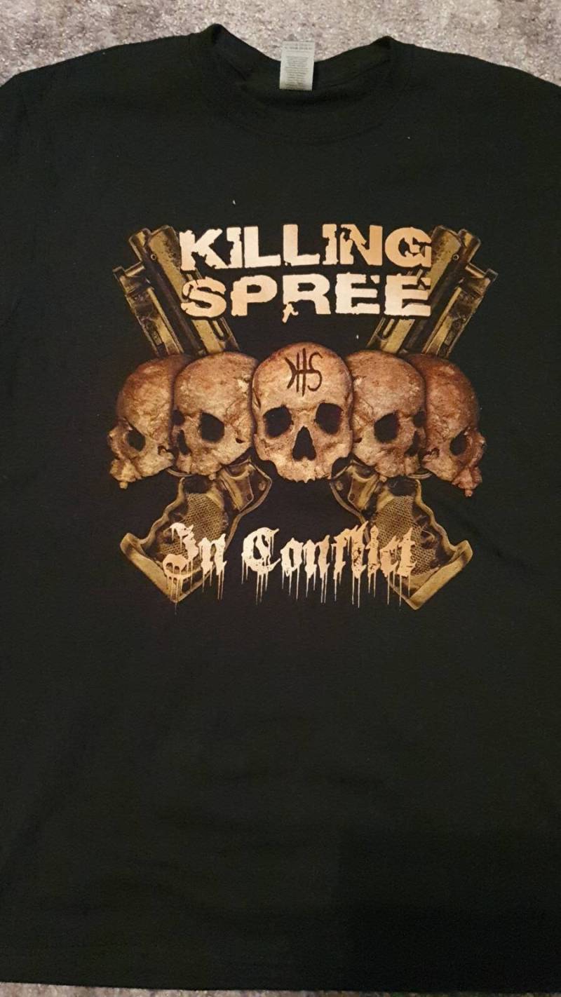 Killing Spree - in Conflict T Shirt Killing Spree - in Conflict T Shirt von BlackBloodRecords