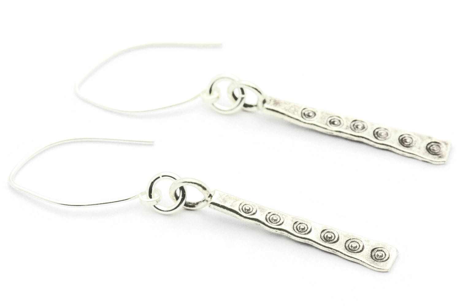 Hill Tribe Silber Ohrringe, Antiqued, Simple Hill Tribe Silber Ohrringe, Antiqued, Simple von BlackBrookShop