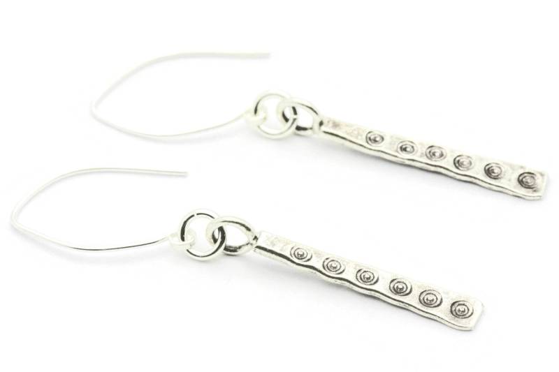Hill Tribe Silber Ohrringe, Antiqued, Simple Hill Tribe Silber Ohrringe, Antiqued, Simple von BlackBrookShop