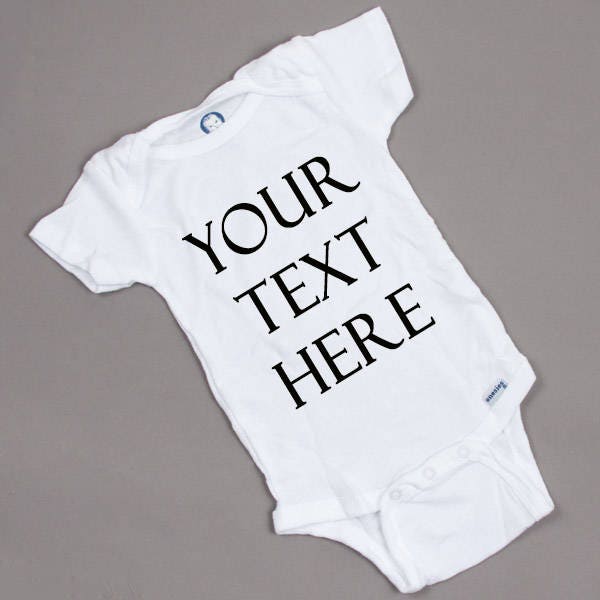 Personalisierte Baby Body von BlackCrownsRoc
