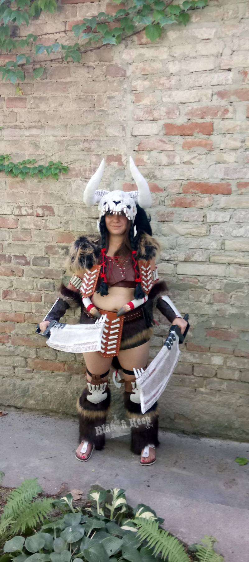 Knochenpanzer-Set | Cosplay/Larp von BlackKeep