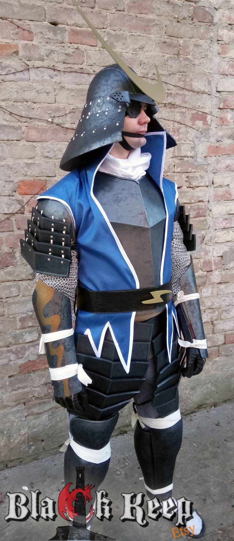 Masamune Date Kabuto Kostüm | Eva Schaum von BlackKeep