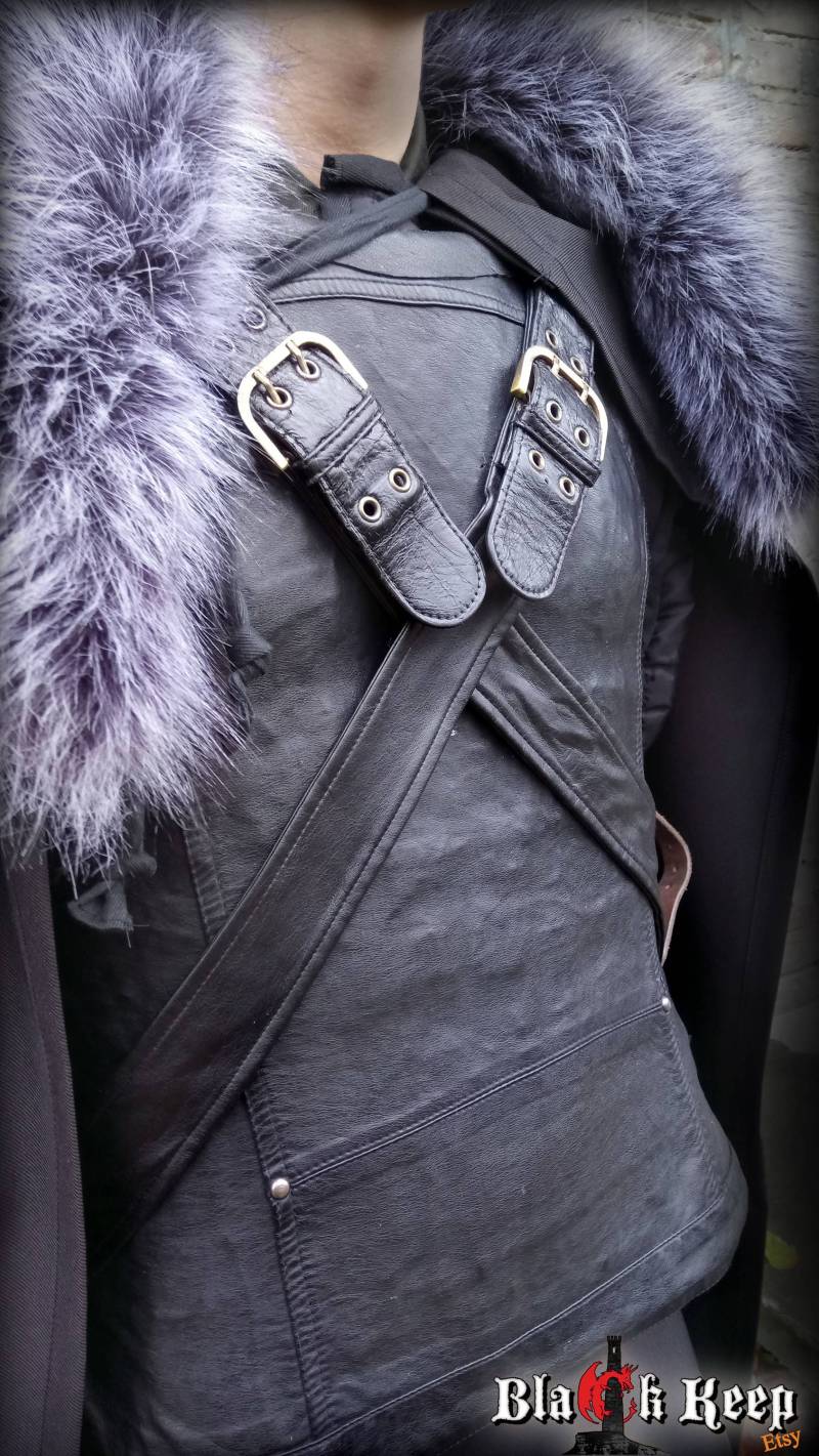 Nachtwache Umhang Und Brustpanzer | Für Larp Cosplay von BlackKeep