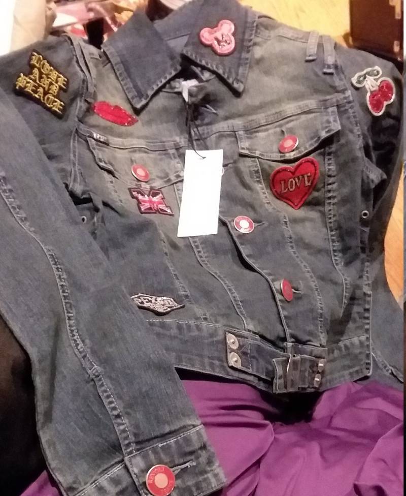 Benutzerdefinierte Denim Rebell Jacken | Keine 2 Gleich Hochwertige Betty Boop, Taz Und Mickey von BlackLaceTrio