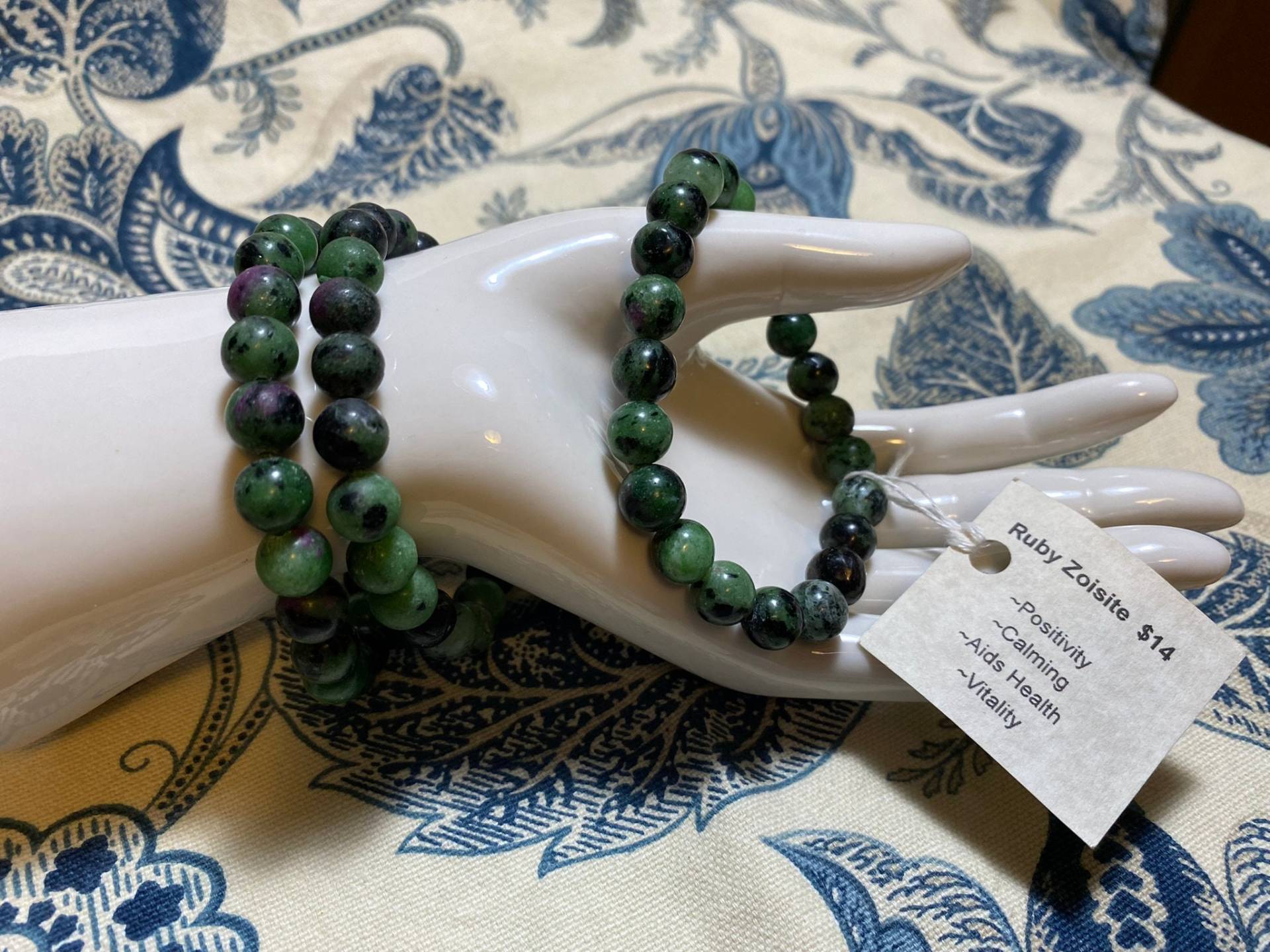 Rubin Zoisit Armband Rubin Zoisit Armband von BlackPearlMoon