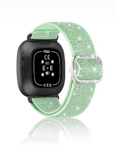 3 Stück Bling Stretchy Band kompatibel mit Fitbit Versa 4/Fitbit Versa 3/Fitbit Sense/Sense 2 Bänder für Frauen, weich verstellbar elastisch Glitzer Solo Loop Nylonband für Fitbit Versa 4 Bänder 3 Stück Bling Stretchy Band kompatibel mit Fitbit Versa 4/Fitbit Versa 3/Fitbit Sense/Sense 2 Bänder für Frauen, weich verstellbar elastisch Glitzer Solo Loop Nylonband für Fitbit Versa 4 Bänder von BlackPro