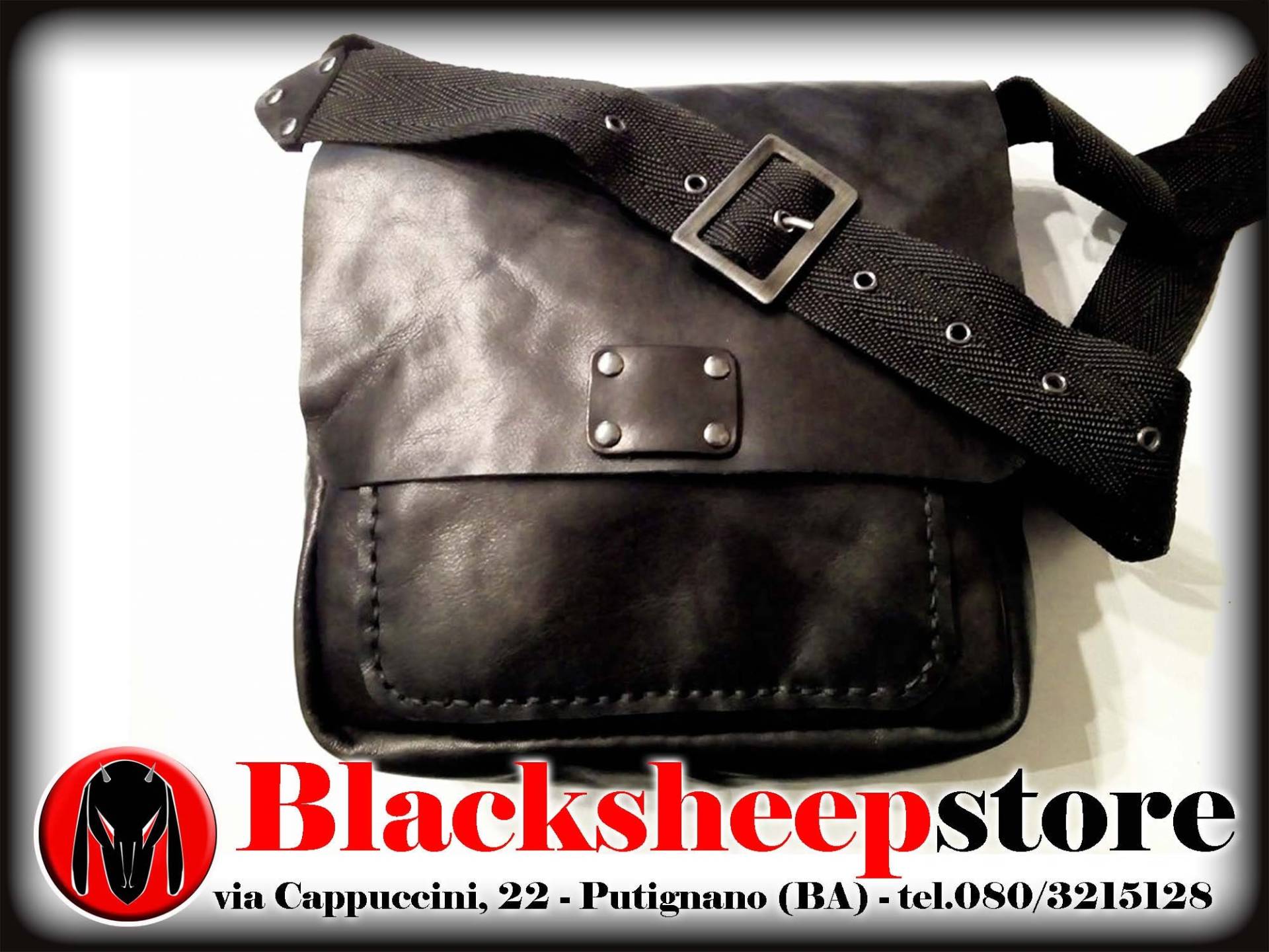 Handgefertigte Ledertasche, Ledertasche Made in Italien Von Hand Genäht Reißverschluss Taschen 4 Versand Kostenloser Schnalle von BlackSheepItaly