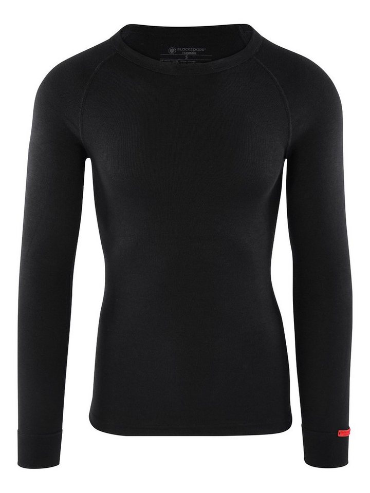 BlackSpade Thermounterhemd Thermal Longsleeve - O-Neck Thermo-oberteile Langarm Thermo-unterhemd von BlackSpade