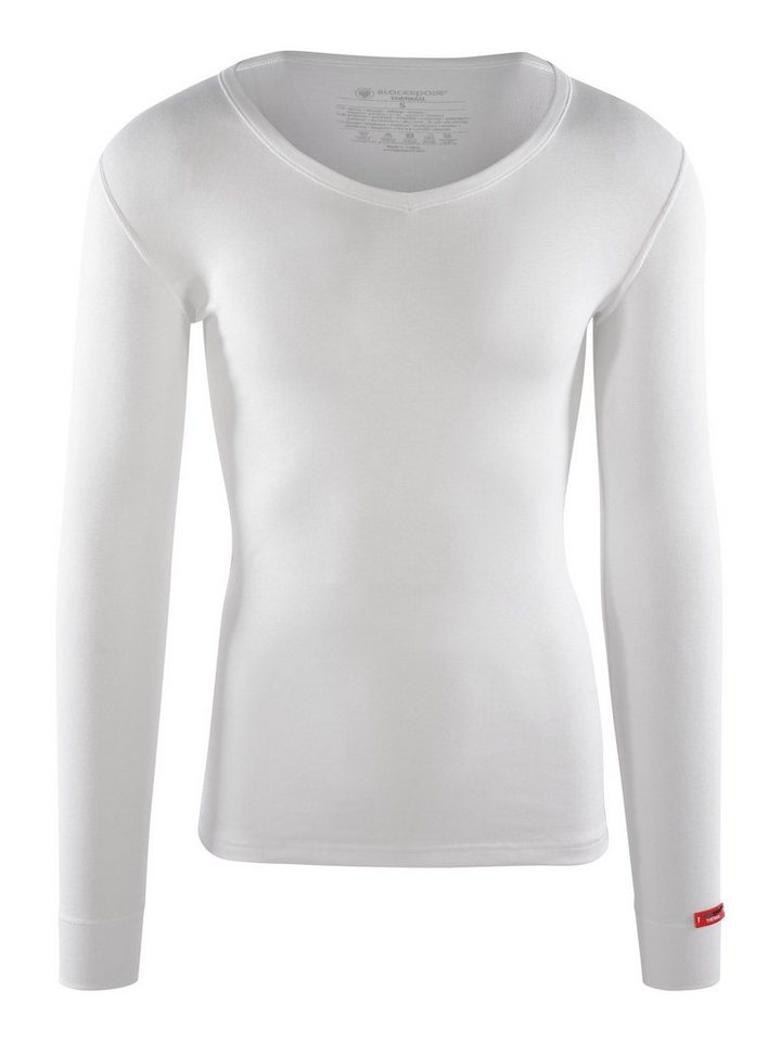 BlackSpade Thermounterhemd Thermal Longsleeve - V-Neck Thermo-oberteile Langarm Thermo-unterhemd von BlackSpade