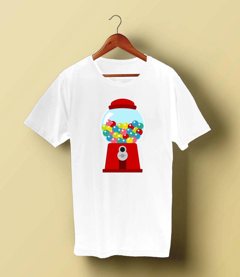 Lustige Geburtstag Geschenk Shirt Kaugummis Blase Zahnfleisch T-Shirt Lustige Halloween T Niedliche Grafik-Design Gumball Maschine von BlackWhiteBoujee