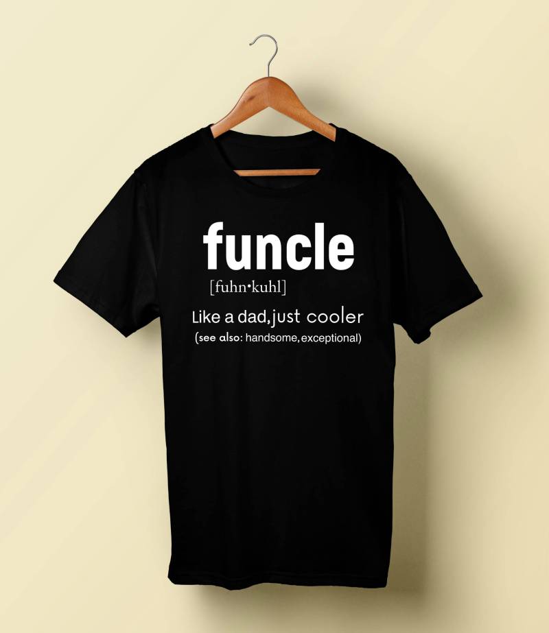 Lustige Onkel Geschenk Cool Onkel-T-Shirt Funcle Definition Trendige Shirt Lustige Tshirt Beste Für Weihnachten Coolste von BlackWhiteBoujee