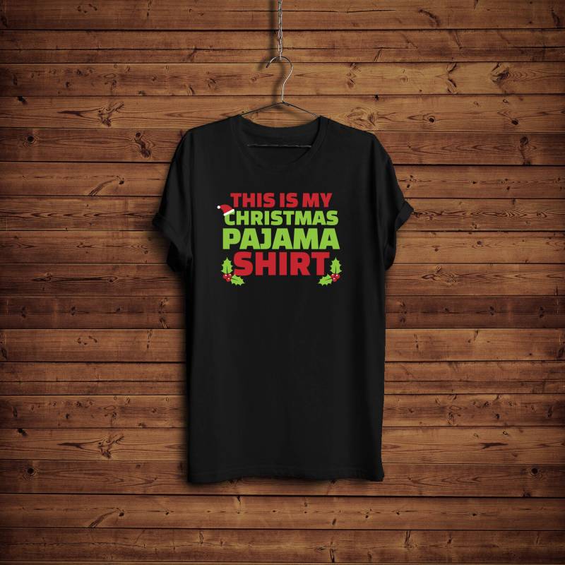 Weihnachten-Pyjama-Shirt/Das Ist Mein Weihnachten Pyjama-Shirt Pjs Süße Lustige Weihnachts-Shirt von BlackWhiteBoujee