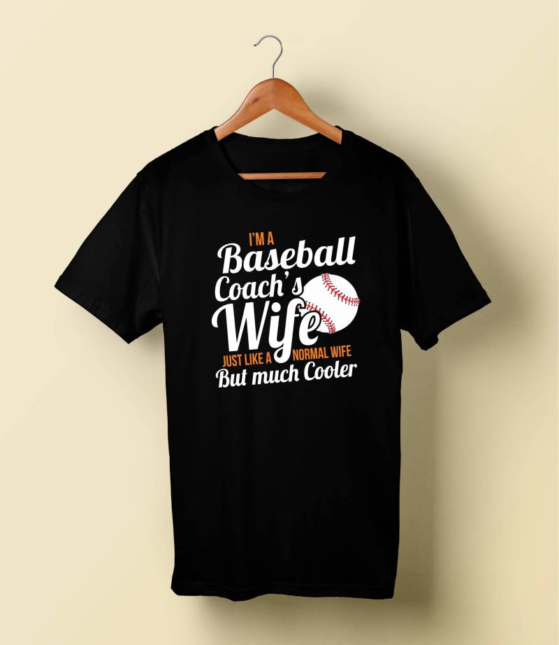 Womens Coaches Frau Shirt Baseball Cool Geschenk Unisex T-Shirt von BlackWhiteBoujee